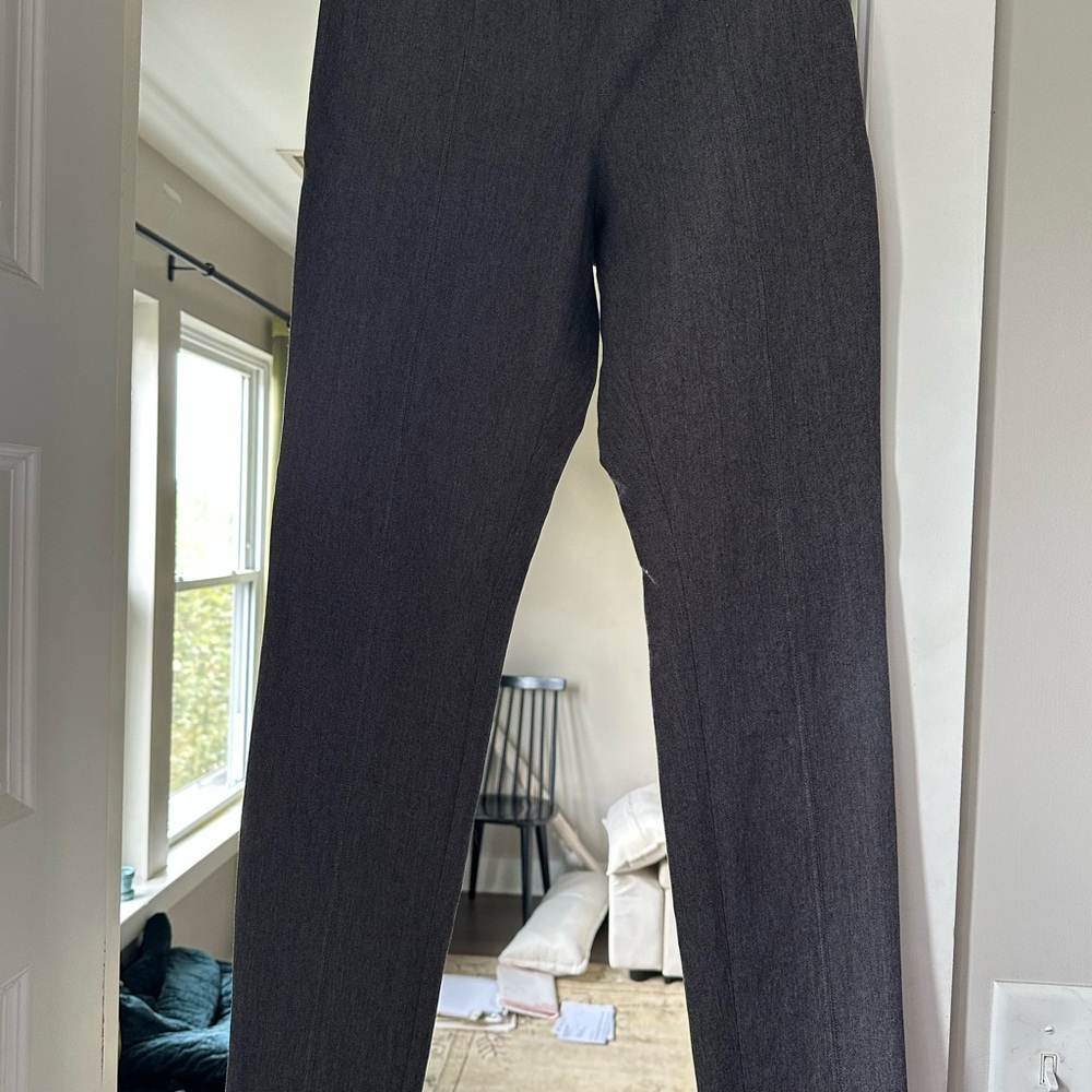 Banana Republic Gray stretchy Pants w black elastic waistband- 10